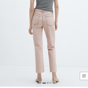 Mango Women's Blush Straight Leg Jeans